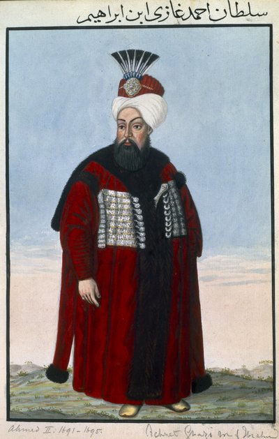 Ahmed II (1642-95) Sultan 1691-95, from 